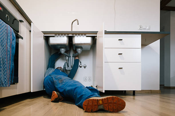 Professional Plumbing technician working in Hampton, MN